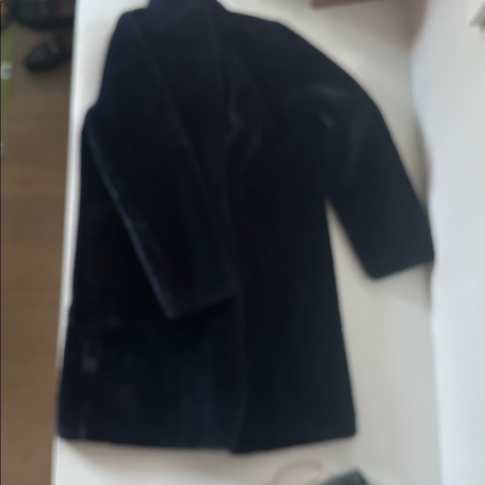 Velvet by Graham & Spencer Cara Lux Sherpa Reversible Jacket, BLUE, Size S